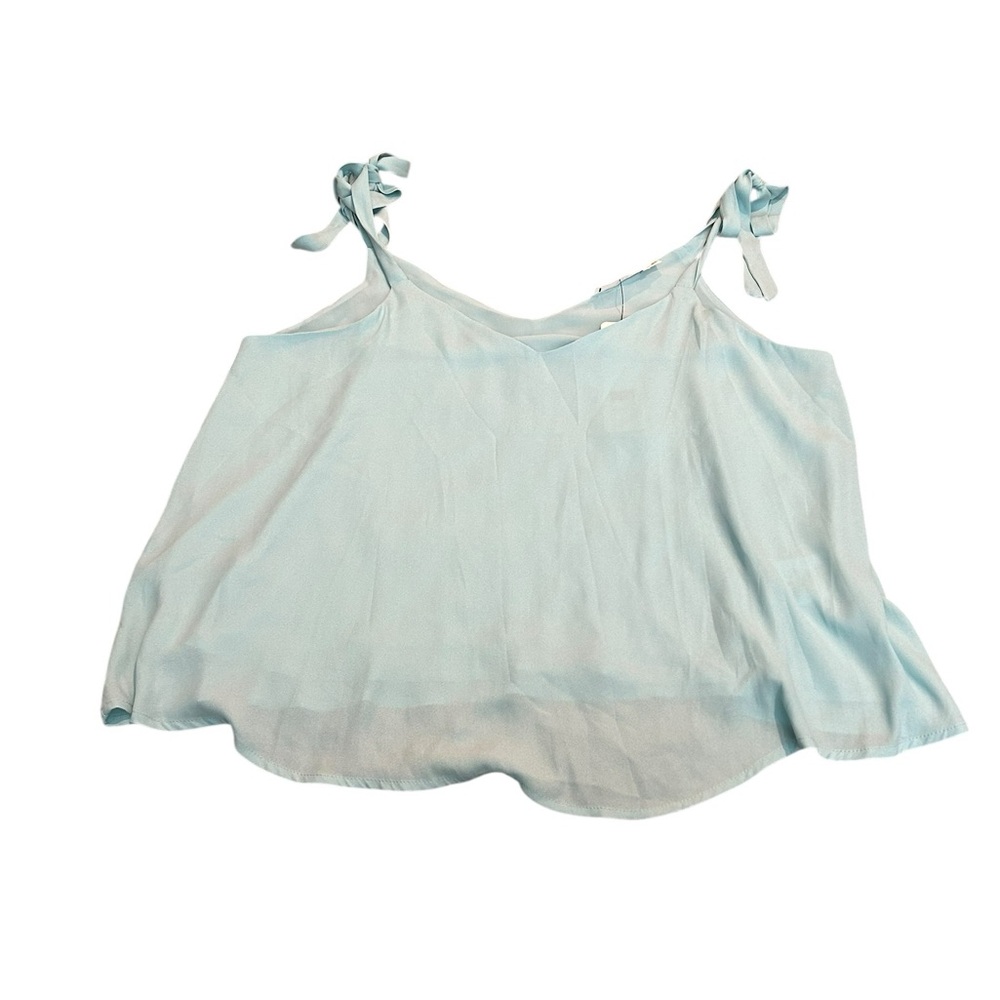 3/$15 LUSH silky blue tank nwt